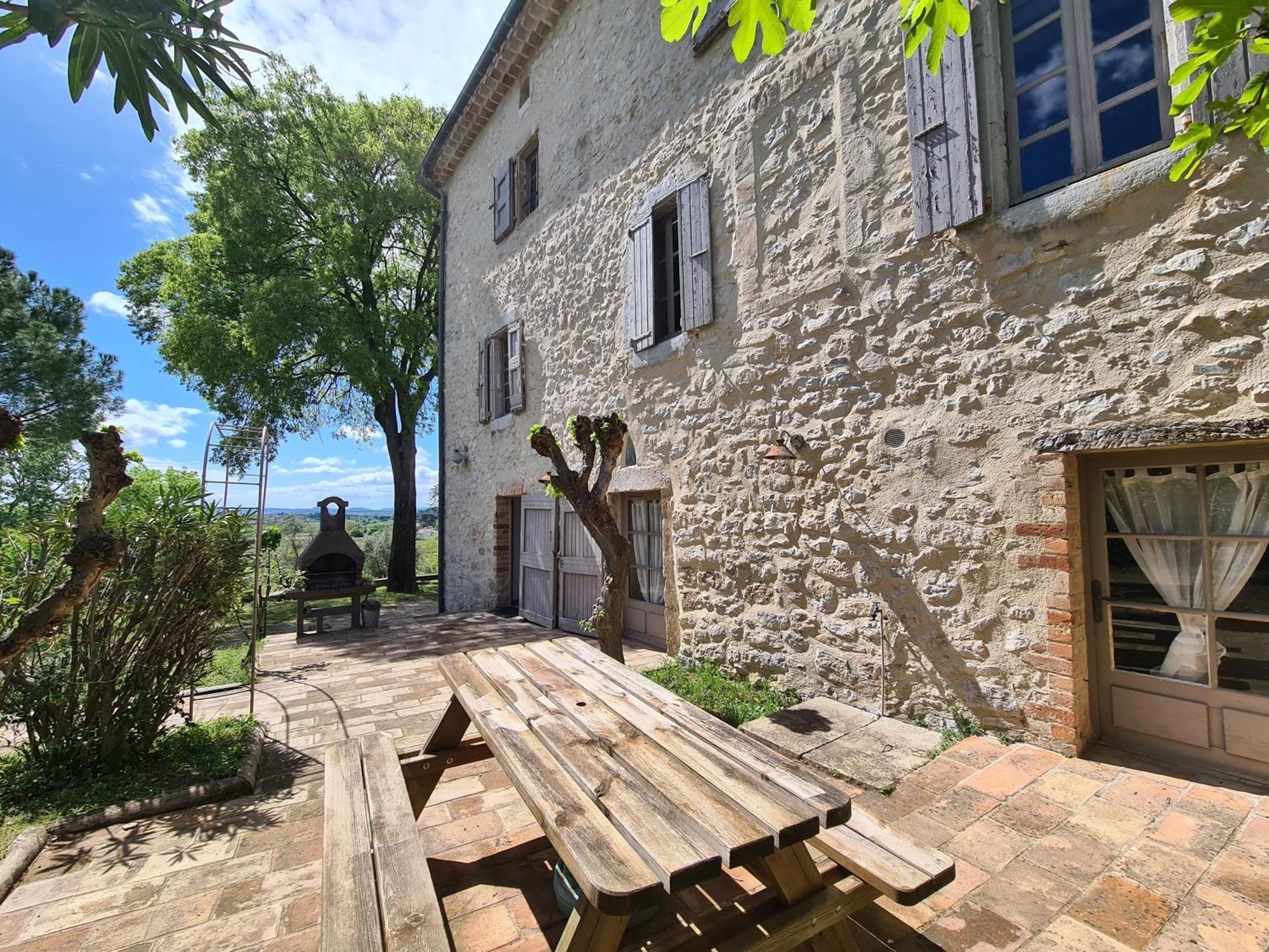 La Bastide De Peyremale, Gites En Cevennes, Piscine, Tennis Bagard Exteriér fotografie